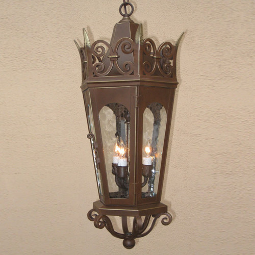 Lighting Innovations H7122 Exterior 11.5" Wide x 25.8" Tall Drop Ceiling Light Fixture