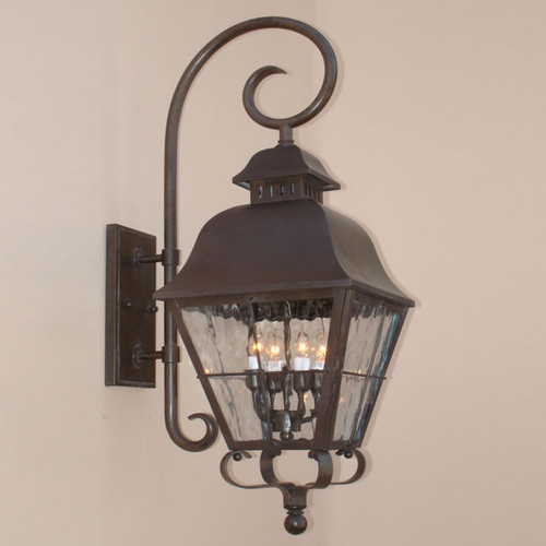 Lighting Innovations TH9813 Outdoor 12.8" Wide x 35.8" Tall Lamp Sconce