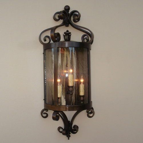 Lighting Innovations WB10041 Outdoor 9.8" Wide x 23.8" Tall Wall Sconce Light