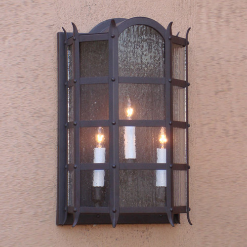 Lighting Innovations WB1581 Outdoor 7.3" Wide x 11.4" Tall Wall Sconce Light