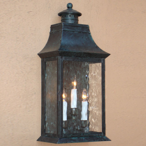 Lighting Innovations WB2403 Exterior 8.5" Wide x 18.8" Tall Wall Light Sconce