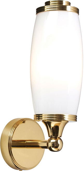 Lucas McKearn BB-ELIOT1-PB Eliot Modern Polished Brass LED Wall Mounted Lamp