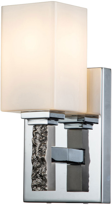 Lucas McKearn BB1101PC-1 Jack Contemporary Polished Chrome Wall Mounted Lamp