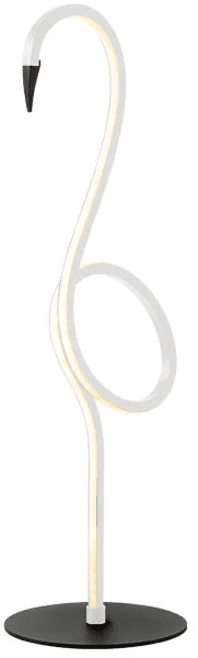 Lucas McKearn EL-FLAMINGO-TL-WHITE Flamingo Modern White LED Table Lighting