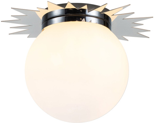 Lucas McKearn FM90417PC-15 Soleil Modern Polished Chrome Ceiling Light Fixture