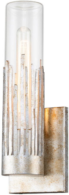 Lucas McKearn SC10504S-1 Julia Modern Silver Wall Mounted Lamp