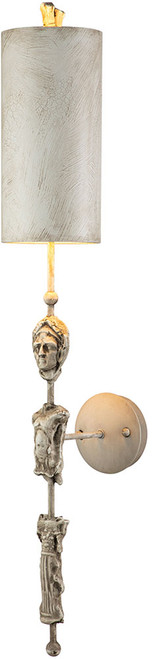 Lucas McKearn SC1162-1 Fragment Contemporary Bone White Wall Sconce