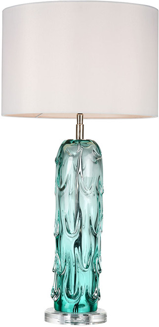 Lucas McKearn TLG3118 Ponchatrain Contemporary Blue Table Lamp