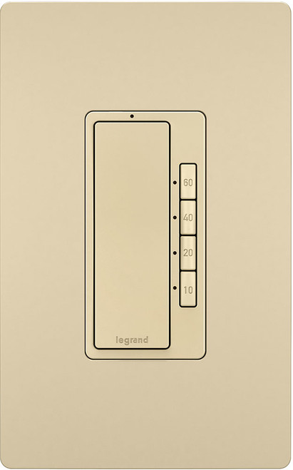 Legrand Radiant RT2I Contemporary Ivory 4-Button Timer