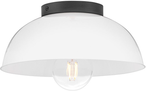 Lark 83301BK-CO Stu Contemporary Black LED Flush Lighting
