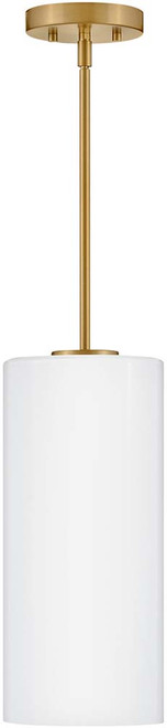 Lark 83377LCB-CO Lane Modern Lacquered Brass LED Mini Pendant Lamp