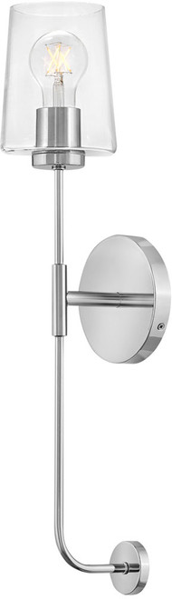 Lark 83450CM Kline Modern Chrome LED Wall Sconce Lighting