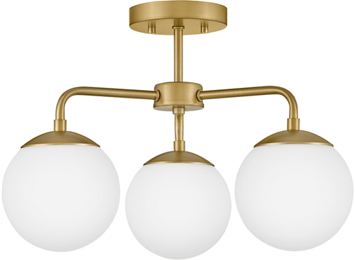 Lark 84203LCB Julep Modern Lacquered Brass LED Ceiling Lighting