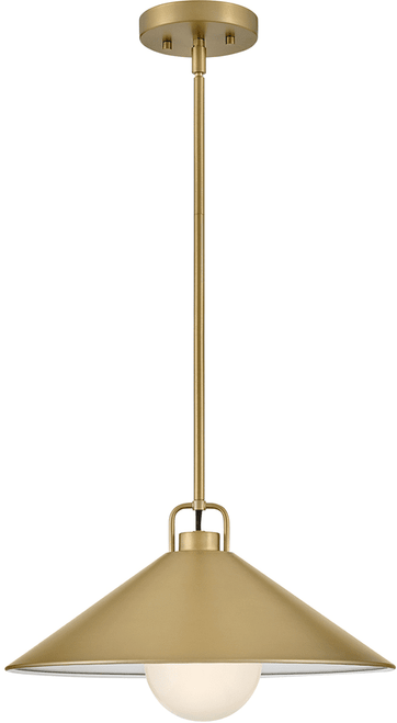 Lark 84437LCB Milo Lacquered Brass LED Hanging Light