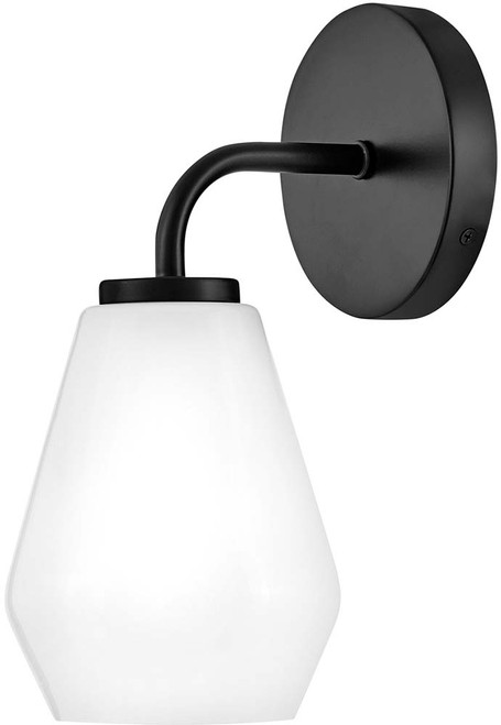 Lark 85500BK Gio Modern Black LED Lighting Sconce