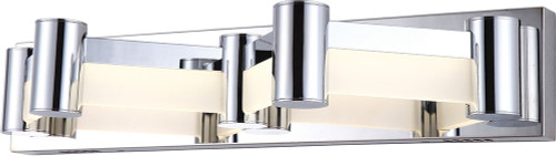 Lite Source LS-16556 Kellen Contemporary Chrome LED Lighting Sconce