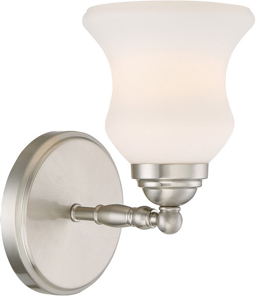 Lite Source LS-16691 Faina Brushed Nickel Wall Lamp
