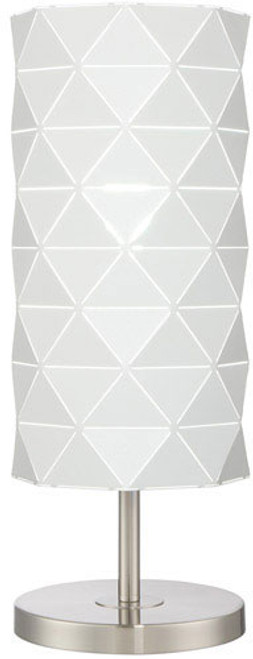 Lite Source LS-23133 Pandora Contemporary Brushed Nickel Table Lamp Lighting