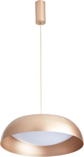 Lumpure 5357-840RP-BBG-3 Noruega Modern Brushed Brown Gold LED 17" Hanging Light