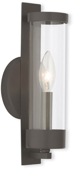 Livex 10141-07 Castleton Modern Bronze Lamp Sconce
