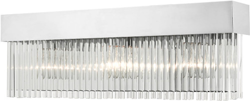 Livex 15713-05 Norwich Polished Chrome 23.25" Wall Light Fixture