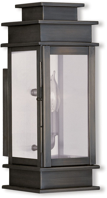 Livex 2013-29 Princeton Vintage Pewter Exterior Light Sconce