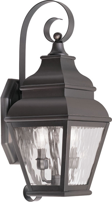 Livex 2602-07 Exeter Bronze Wall Lighting Sconce