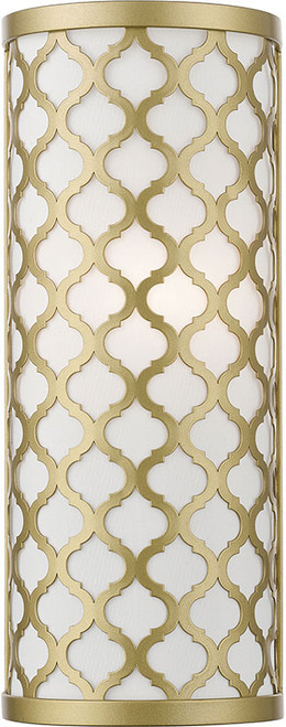 Livex 41100-33 Arabesque Soft Gold Wall Sconce