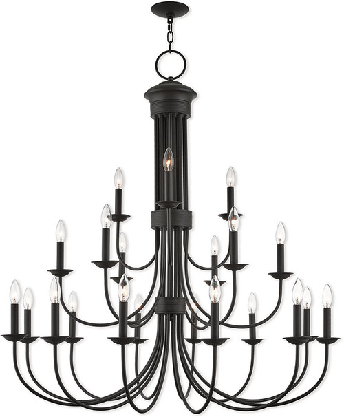 Livex 42688-07 Estate Bronze Lighting Chandelier