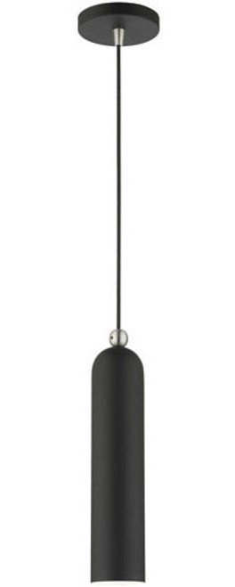 Livex 46751-04 Ardmore Contemporary Black Drop Ceiling Light Fixture