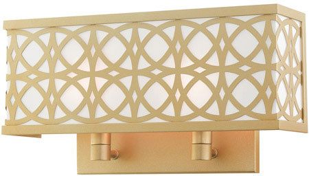 Livex 49877-33 Calinda Modern Soft Gold Lighting Wall Sconce