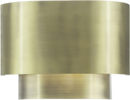 Livex 50299-01 Springview Modern Antique Brass Wall Lamp