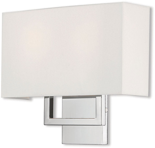 Livex 50990-05 Pierson Contemporary Polished Chrome Wall Lighting