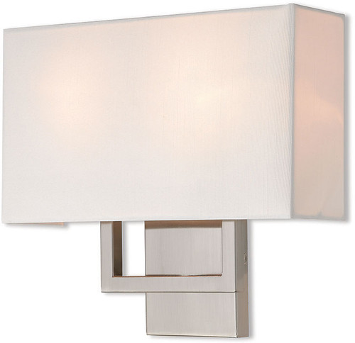 Livex 50990-91 Pierson Modern Brushed Nickel Sconce Lighting