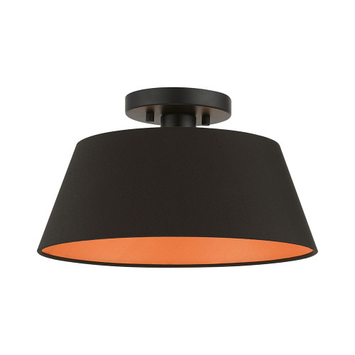 Livex 51357-04 Palma Black Overhead Lighting