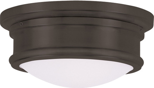 Livex 7341-07 Astor Bronze 11" Home Ceiling Lighting