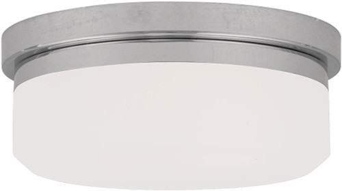 Livex 7391-05 Stratus Polished Chrome 11" Ceiling Light