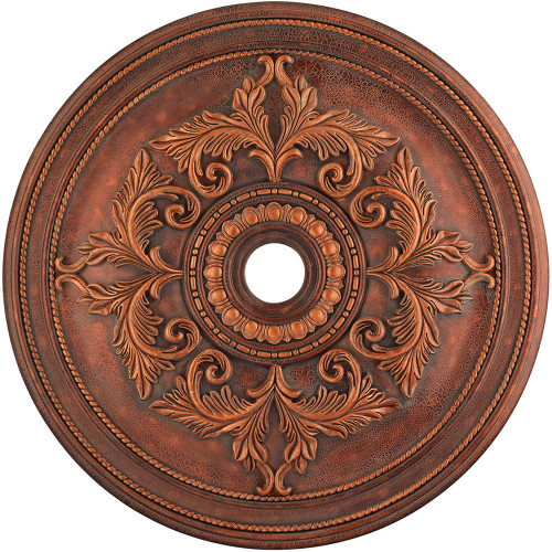 Livex 8211-30 Versailles Traditional Hand Applied Crackled Greek Bronze Medallion