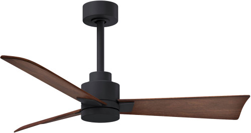 Matthews AK-BK-WN Alessandra Contemporary Walnut Ceiling Fan