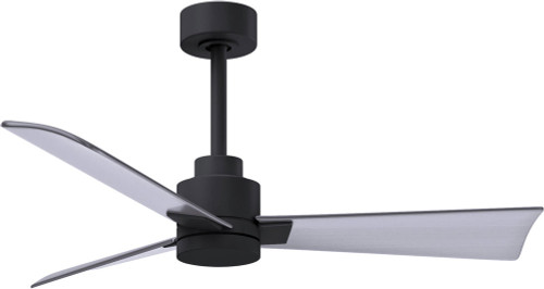 Matthews AK-BK-BN Alessandra Modern Brushed Nickel Home Ceiling Fan