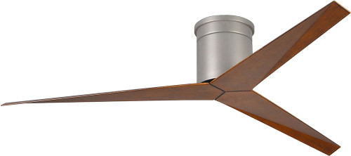 Matthews EKH-BN-WN Eliza Contemporary Brushed Nickel Interior/Exterior 56" Ceiling Fan