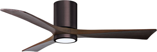 Matthews IR3HLK-BB-WA Irene Contemporary Brushed Bronze LED Home Ceiling Fan