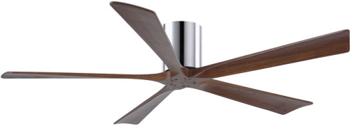 Matthews IR5H-CR-WA-60 Irene Contemporary Polished Chrome 60" Home Ceiling Fan