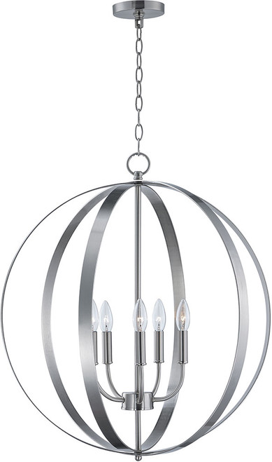Maxim 10032SN Provident Satin Nickel Ceiling Chandelier