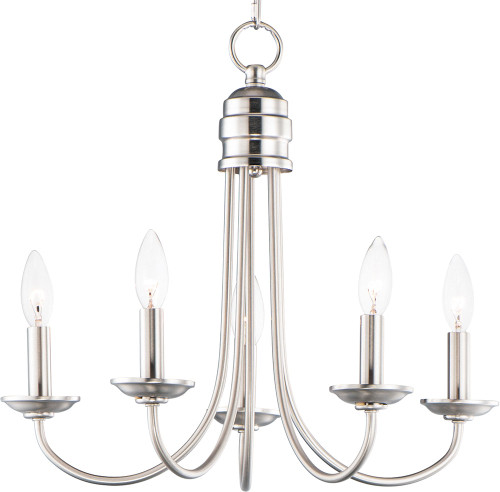 Maxim 10345SN Logan Traditional Satin Nickel Ceiling Pendant Light