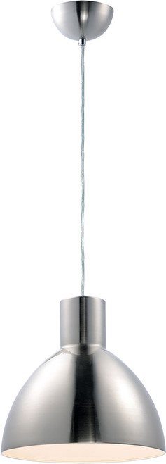 Maxim 11024SN Cora Modern Satin Nickel 14" Pendant Light Fixture