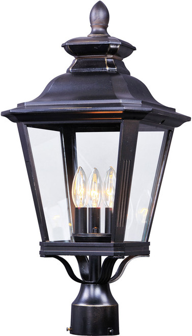 Maxim 1131CLBZ Knoxville Traditional Bronze Outdoor 23.5" Lighting Post Light
