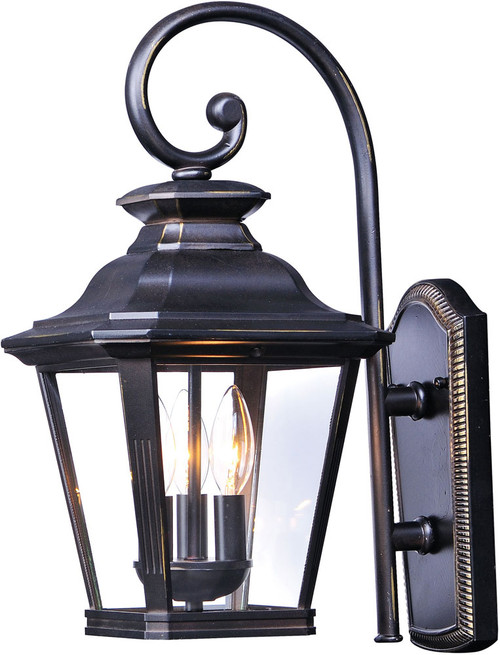 Maxim 1137CLBZ Knoxville Traditional Bronze Exterior 11" Lighting Sconce