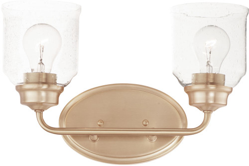 Maxim 12262CDHR Acadia Contemporary Heritage 2-Light Bathroom Vanity Light
