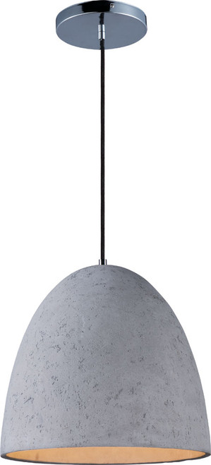 Maxim 12396GYPC Crete Modern Polished Chrome LED Hanging Light
